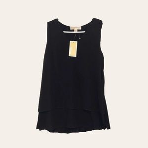 NWT Michael Kors black top